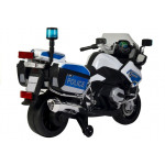 Elektrická motorka BMW - policajná - biela